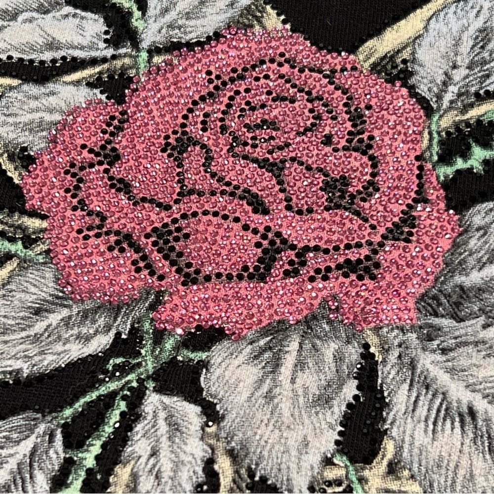 Y2K full zip hoodie ❤️🔥 NWT ❤️🔥 Opium Society ❤️🔥 Crystal detail ❤️🔥 - Picture 7 of 7